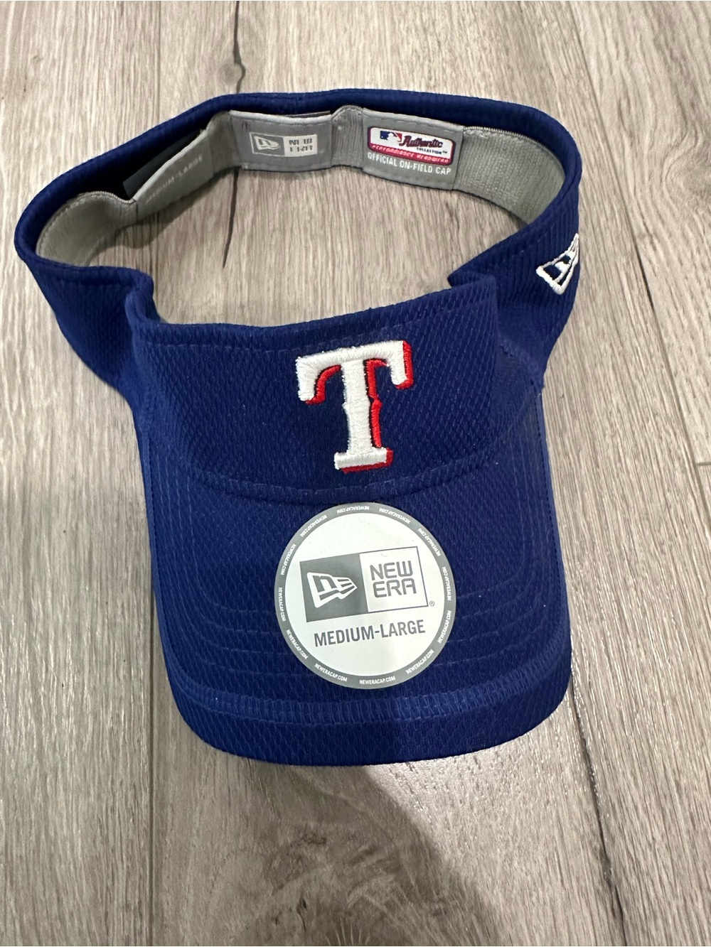 New Era Texas Rangers MLB Visor Hat M/L
